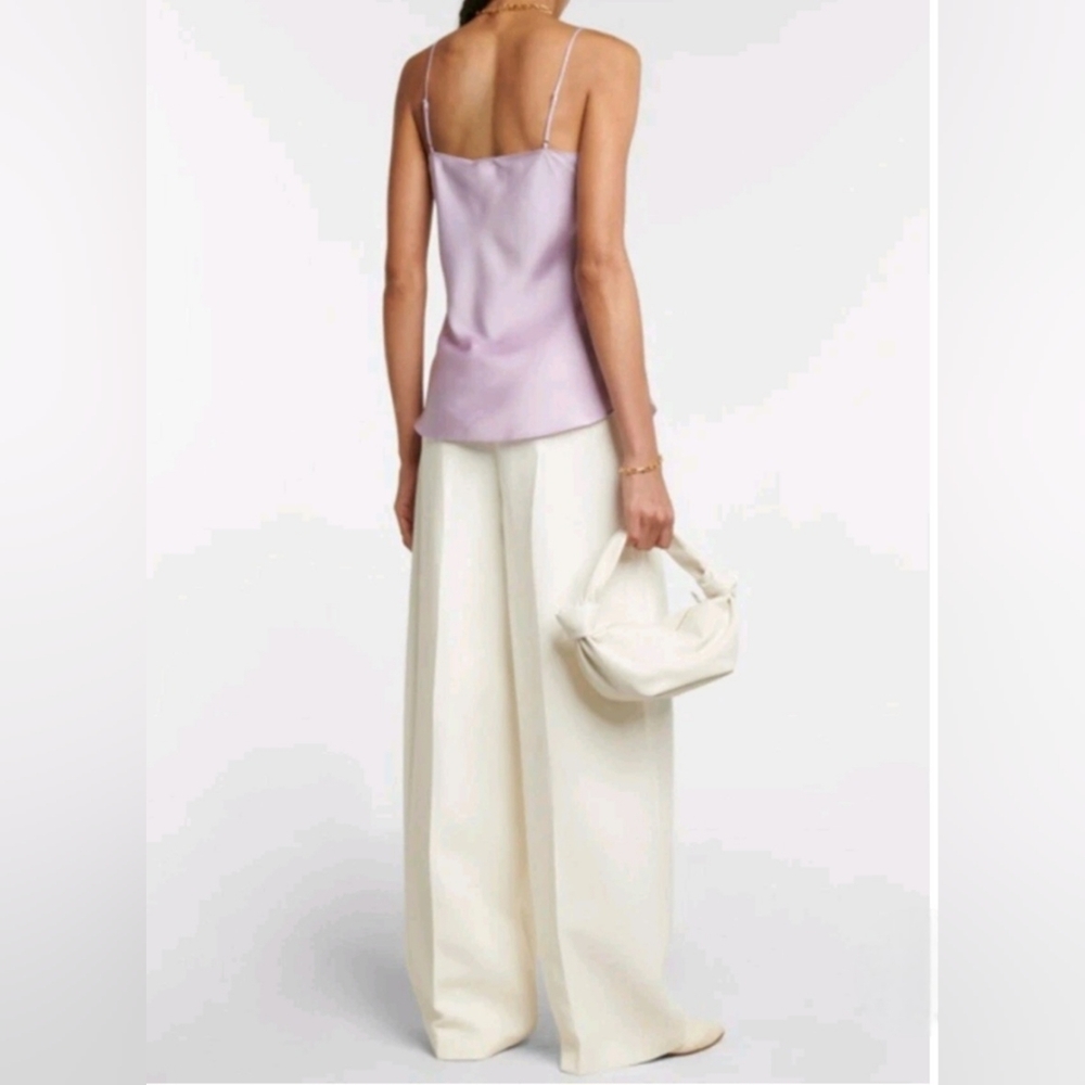 ❤️SPECIAL❤️NWT. POLO RALPH LAUREN Satin V-Neck Cami In Lavender - Picture 11 of 14